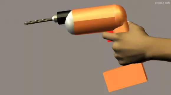 Electric Cordless Drill Tool 3d model Electric Cordless Drill Tool 3d model