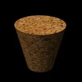 Cork Block 3d model