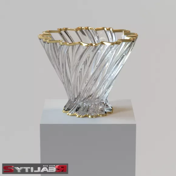 Crystal Vase Decoration 3d model Crystal Vase Decoration 3d model