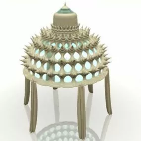 Fantasy Pavilion Building 3d model