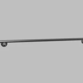 Curtain Rod 3d model