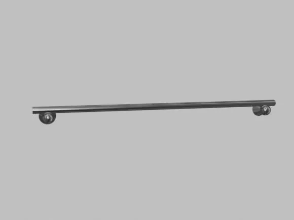 Curtain Rod 3d model Curtain Rod 3d model