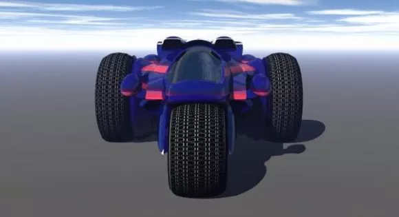 Tricycle Fantasy Vehicle 3d model Tricycle Fantasy Vehicle 3d model