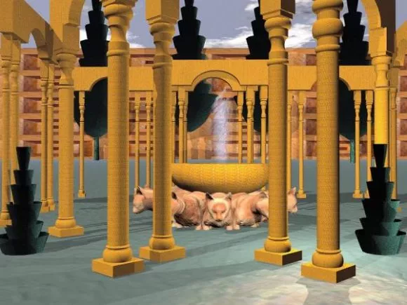 Stonehenge Ancient Temple Building 3d model