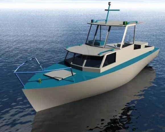 Patrol Boat 3d model