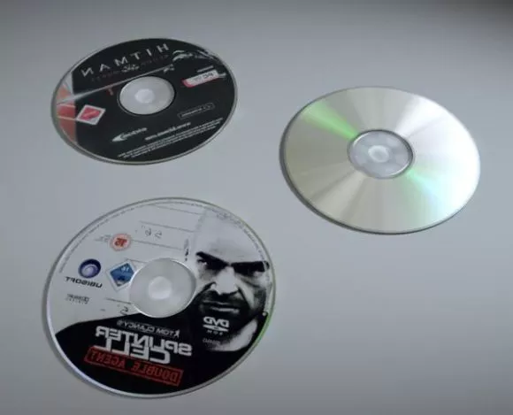 Three Dvd Disc 3d model Three Dvd Disc 3d model