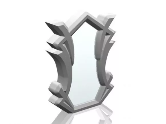Break Frame Decoration 3d model