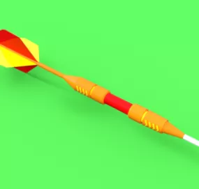 Dart Game Equipment 3d model