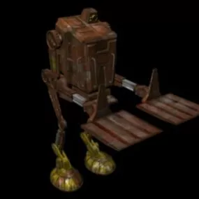 Load Lifter Robot 3d model