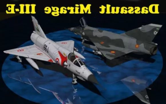 Fighter Aircraft Dassault Mirage 3d model Fighter Aircraft Dassault Mirage 3d model