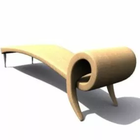 Day Bed 3d model