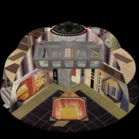 Death Star Book Toy For Kid 3d model