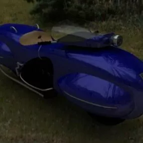 Mod Bike Decoration 3d model