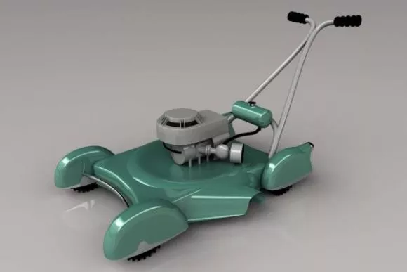 Mower Machine 3d model Mower Machine 3d model