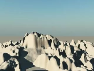 Small Terrain Landscape Block 3d model