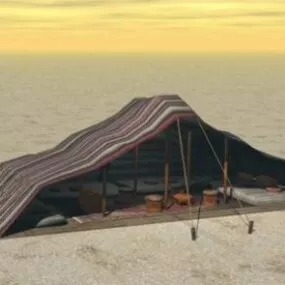 Desert Tent 3d model