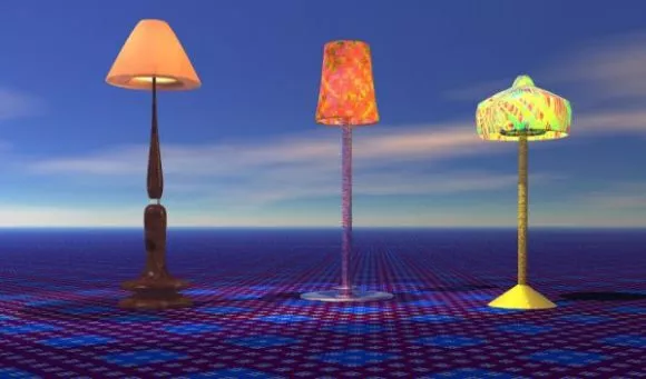 Modernism Wall Mounted Lamp Half Sphere Bulb 3d model