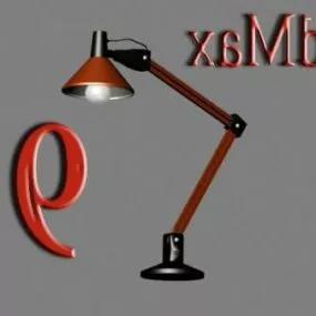 Desk Lamp Modernism 3d model