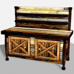 Dessert Table Furniture 3d model