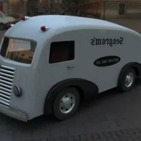 Delivery Van Transport 3d model