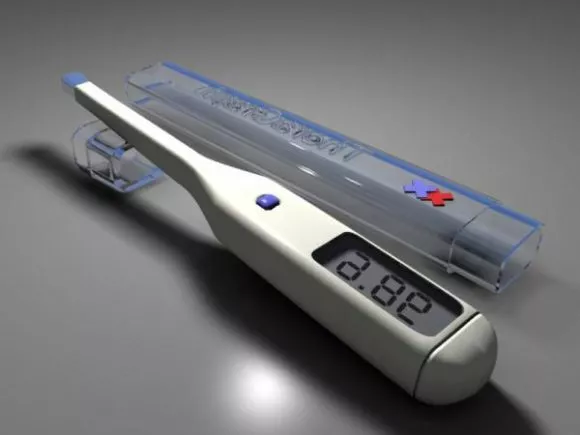 Digital Thermometer Health Check 3d model Digital Thermometer Health Check 3d model