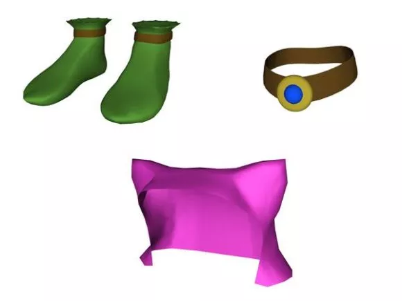 Space Clothing Design 3d model