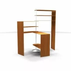 Showcase Display Shelf 3d model