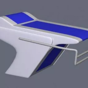 Diving Block Sport Equipment 3d model