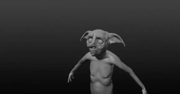 Junkrat Man Cartoon Character 3d model
