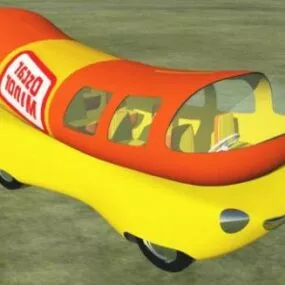 Dog Toy Train 3d model