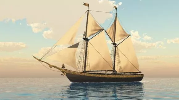 Medieval Big Wooden Sailing Ship 3d model Medieval Big Wooden Sailing Ship 3d model
