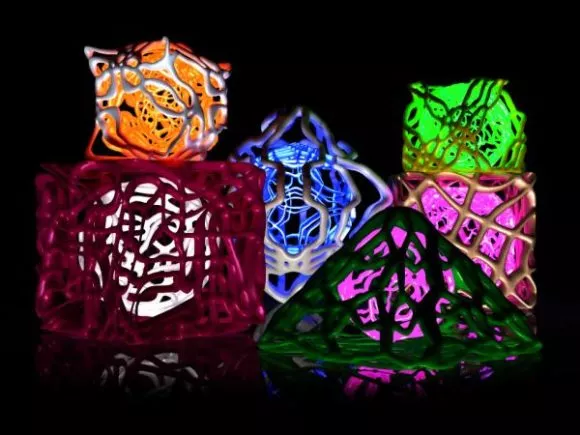 Doodles Lantern Paper Toy 3d model Doodles Lantern Paper Toy 3d model