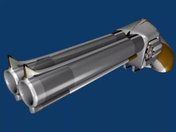 Pa63 Handgun Weapon 3d model