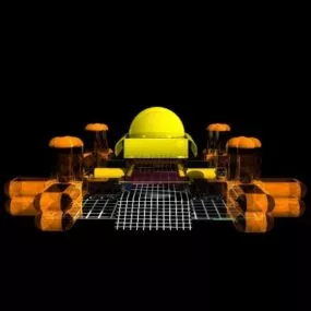 Double Decker Equipment 3d model