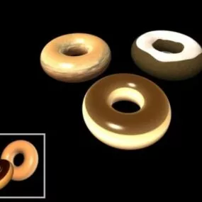 Doughnut Fast Food 3d model