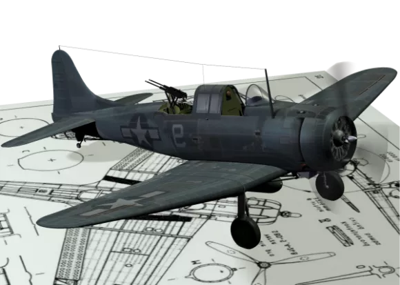 Scifi Bug Aircraft 3d model