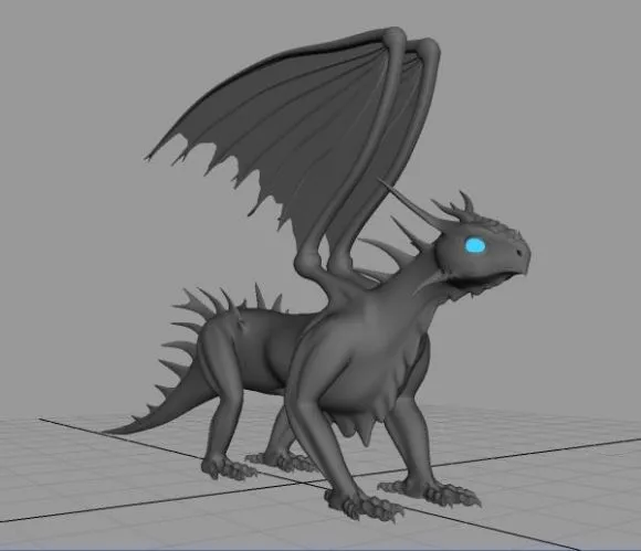 Dark Angel Wings 3d model