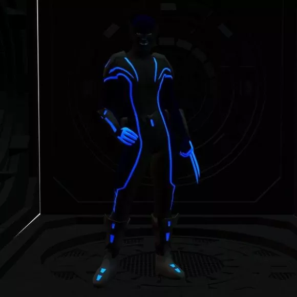 Gaming Character Suit 3d model Gaming Character Suit 3d model