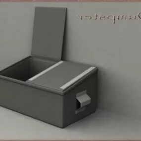 Dumpster Bathroom Sanitary 3d model