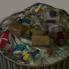 Rubbish Stack 3d model