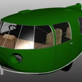 Dymaxion Car House 3d model