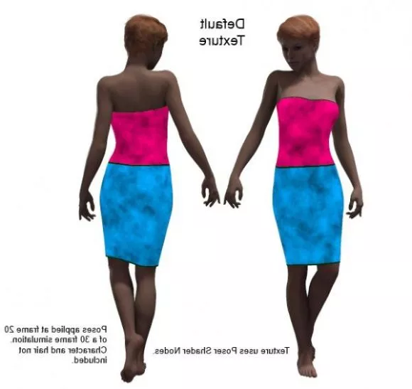 Female Base Mesh Character 3d model