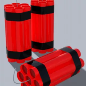 Classic Weapon Dynamite Pack 3d model