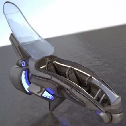 Cola Booth Equipment 3d model