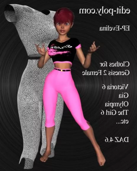 Barbell Object With Human Character 3d model