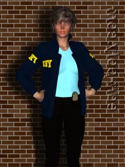 Battlezone Arcade With Girl Character 3d model