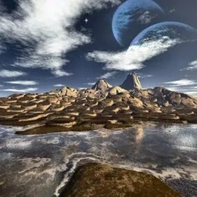 Eagle Mountain Landscape 3d model
