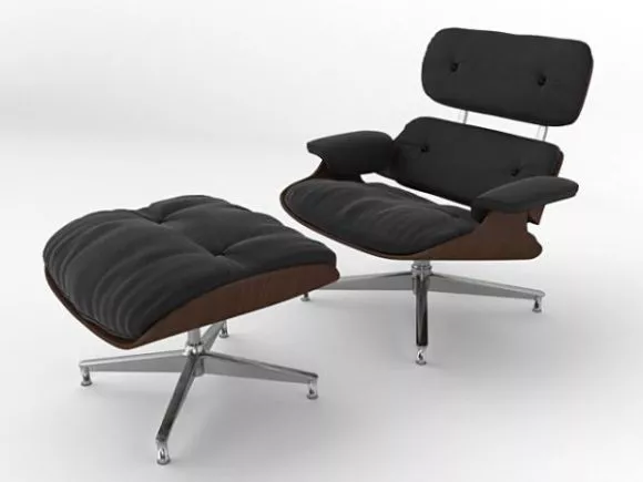 Sofa Chair Longe Style 3d model