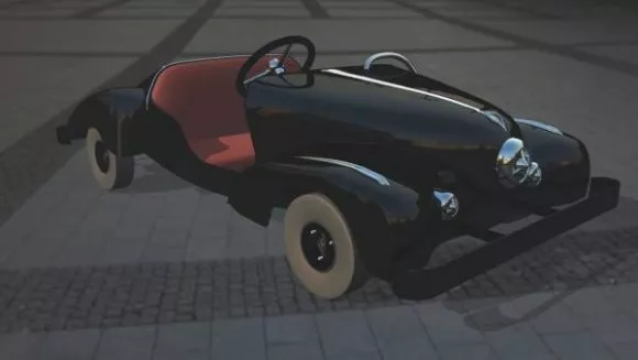 Vintage Car Studebaker 3d model