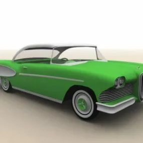Vintage Car Edsel 3d model